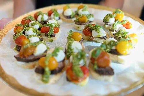 Appetizer catering in DFW by Tastefully Yours