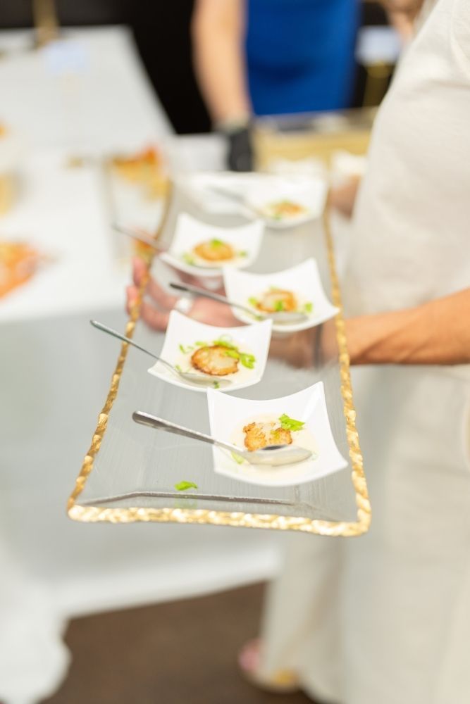 Scallop hors d'oeuvres by Tastefully Yours